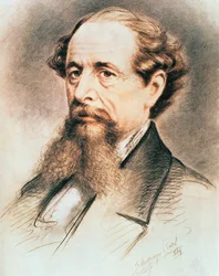 Retrato de Charles Dickens, 1869
